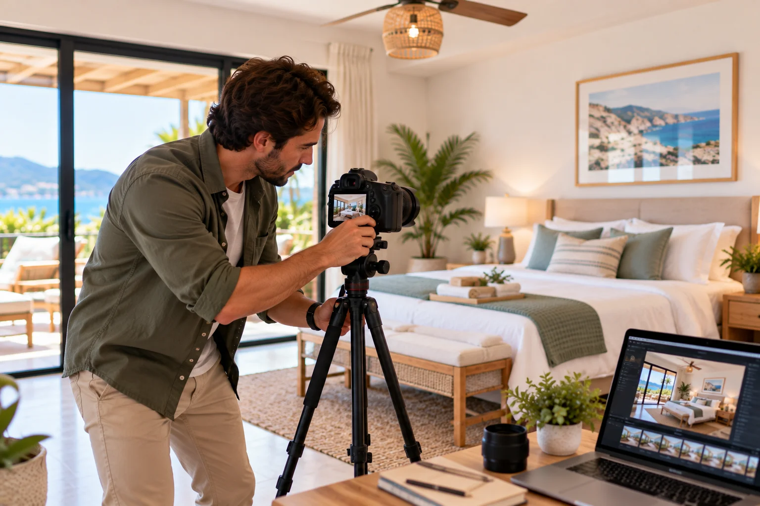 Photography and listing setup service for Airbnb
