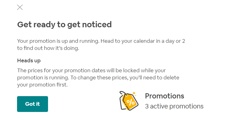 New Airbnb promotion tools